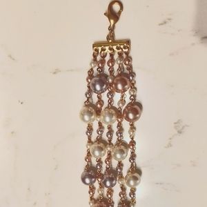 Satin Pearl Bracelet